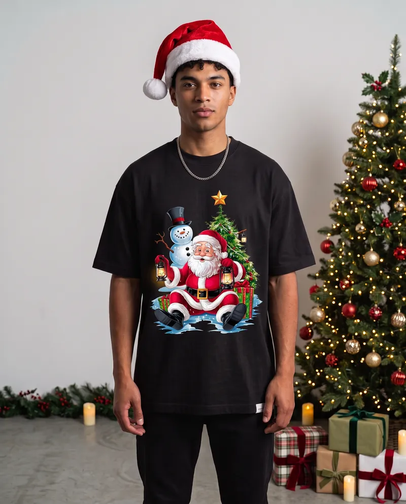 Santa Sentado n3 - Vista 3